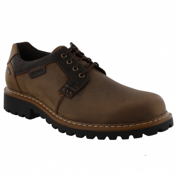 Josef Seibel Chance 08 Brown Waterproof Lace-Up Shoe